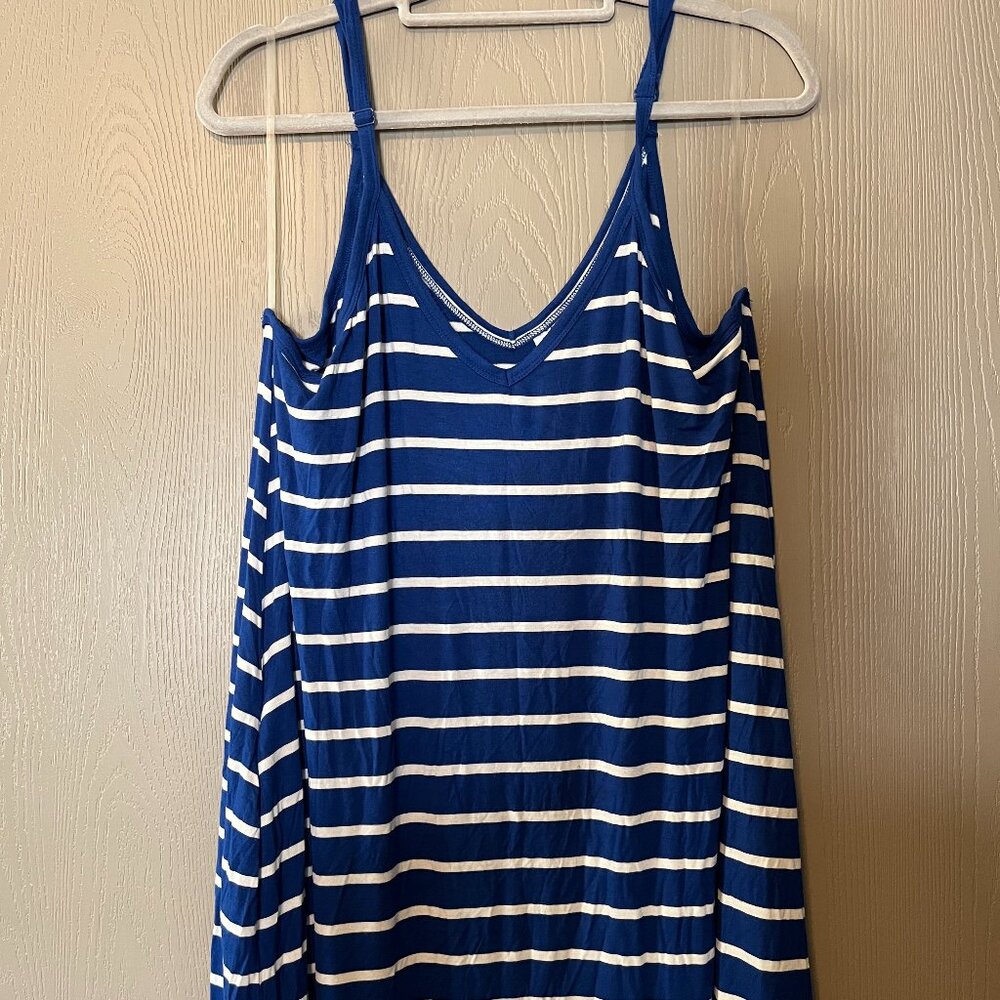 Zenana Premium Striped Tank Top – Size 3XL (24–26) – Like New